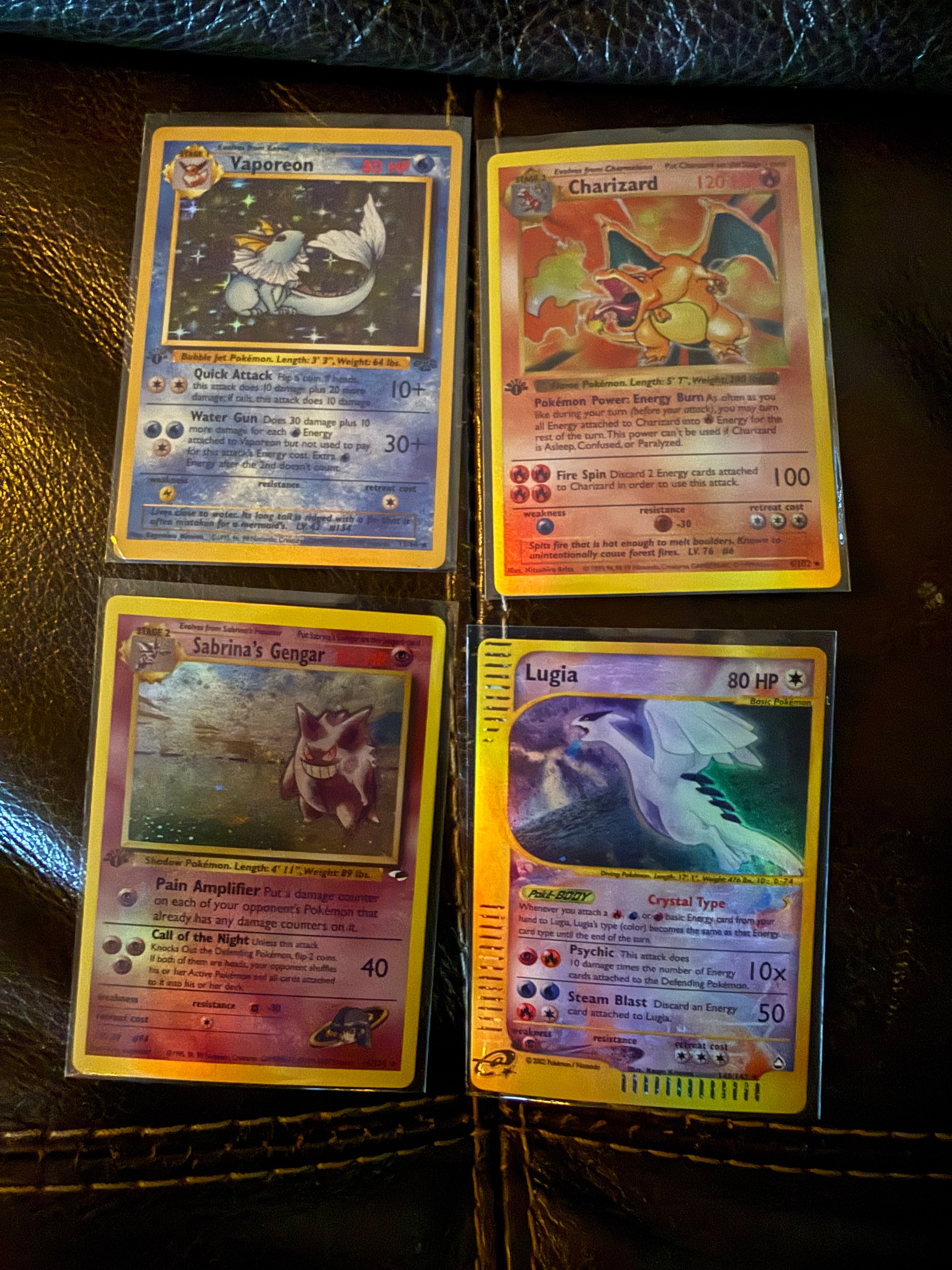 Pokemon Cards 4 Card Lot